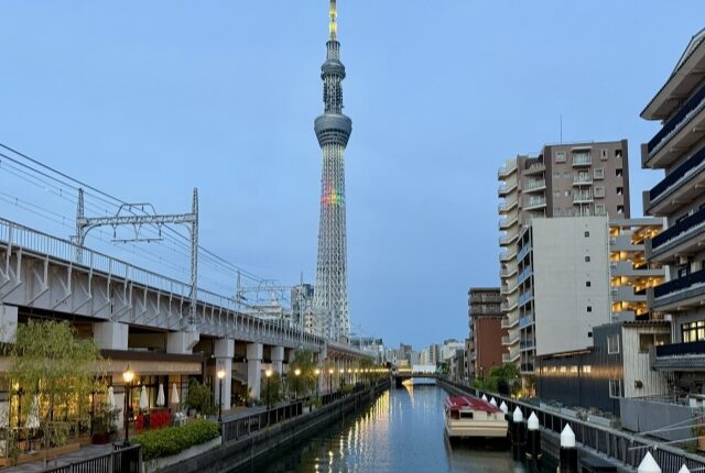 東京ミズマチ・北十間川沿い周辺