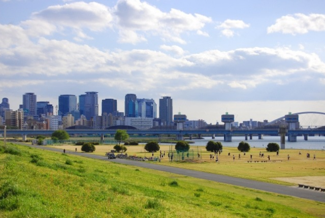 淀川河川公園 毛馬地区